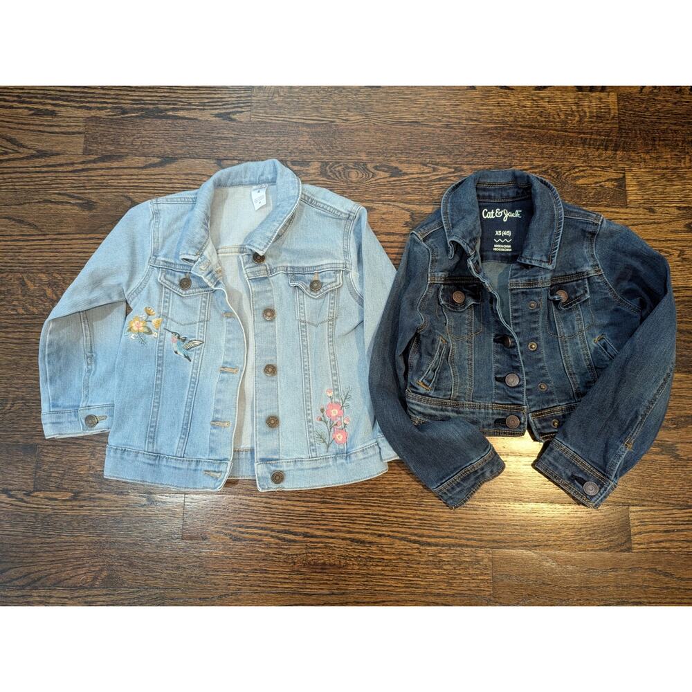 Carter's Cat & Jack Girls Denim Jean Jackets